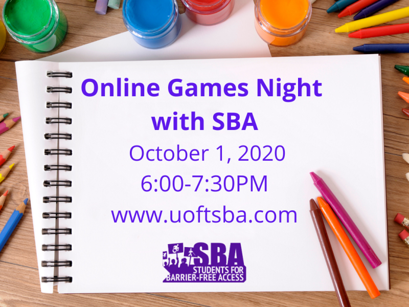 Games Night with SBA